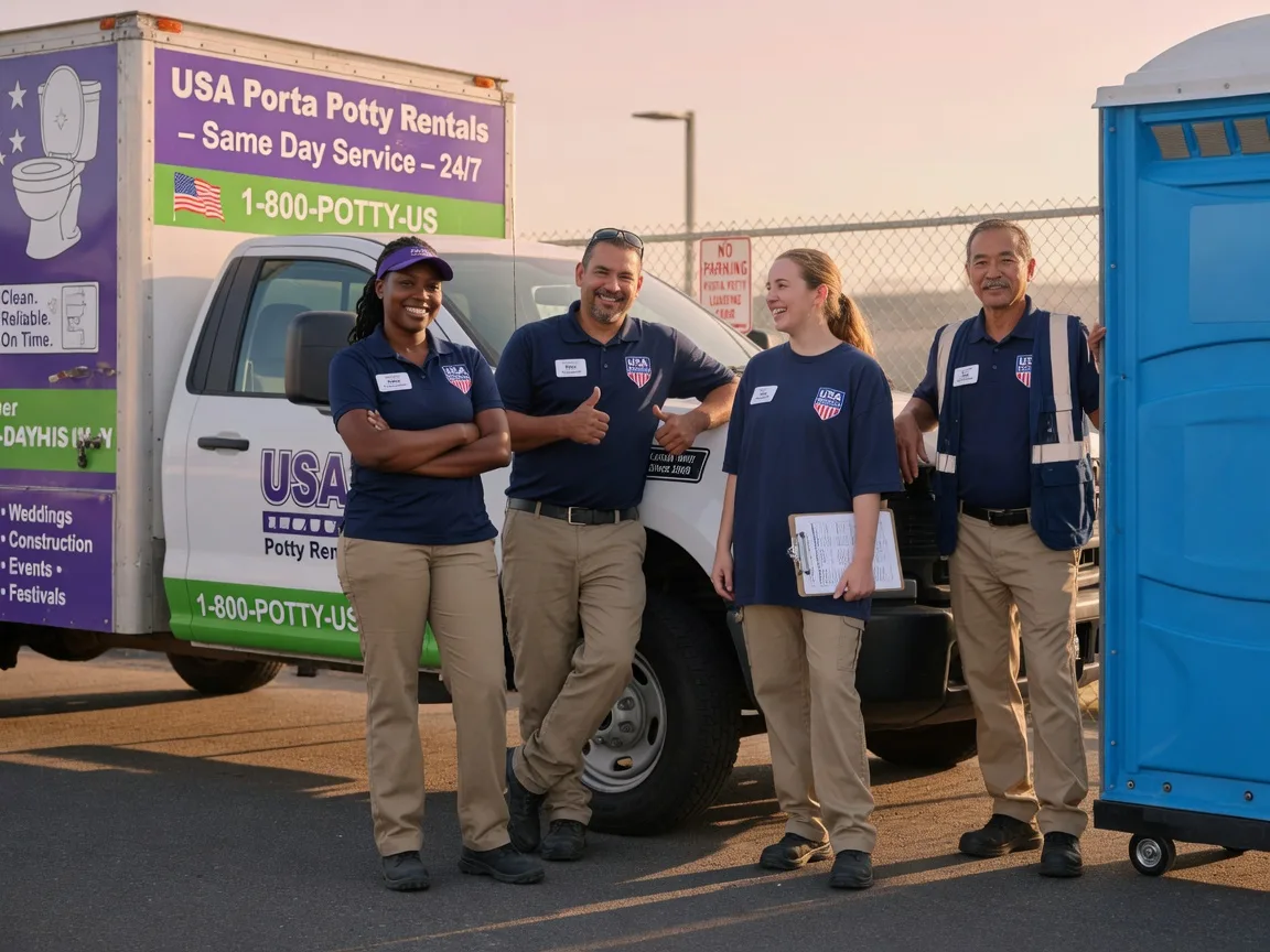 Porta Potty Rental company in Challenge, CA